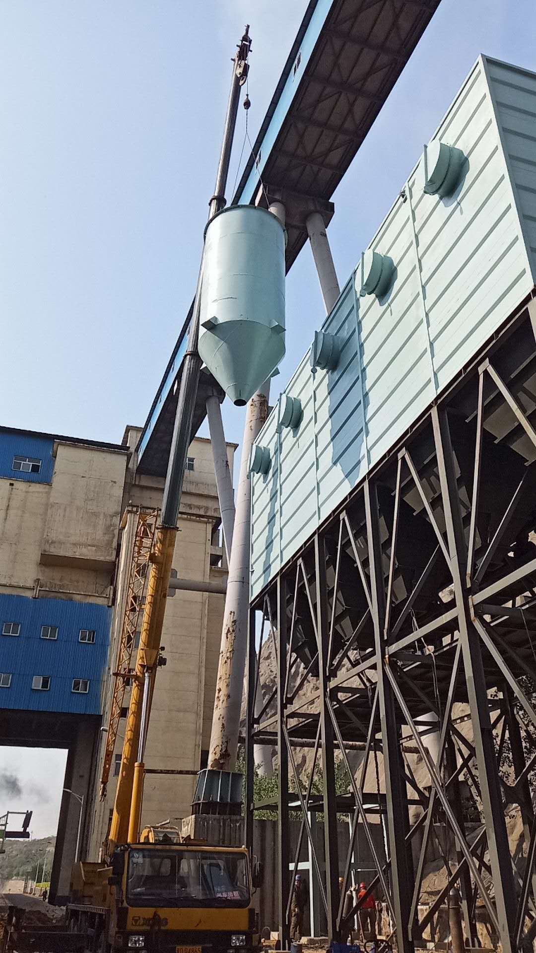 焦化廠裝煤車除塵器